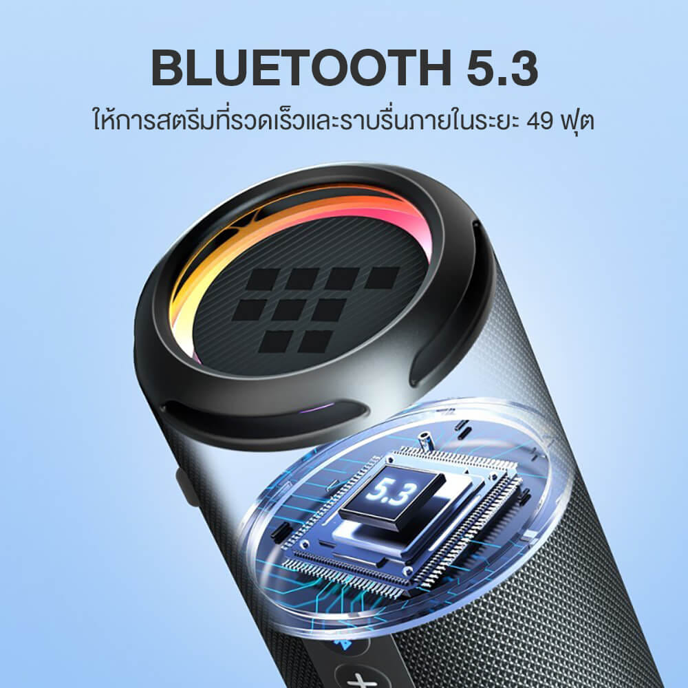 ลำโพงบลูทูธ TRONSMART T7 LITE 24W - สีดำ_8